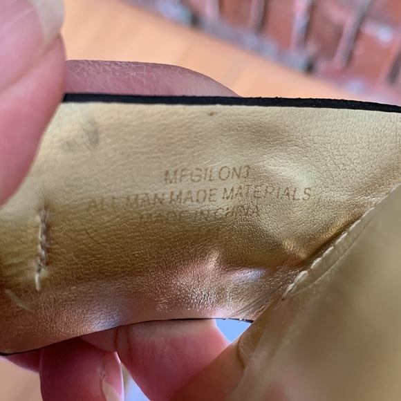 Mark Fisher Gilon3 wedge sandals in brown cork design 7 1/2 - Picture 8 of 8